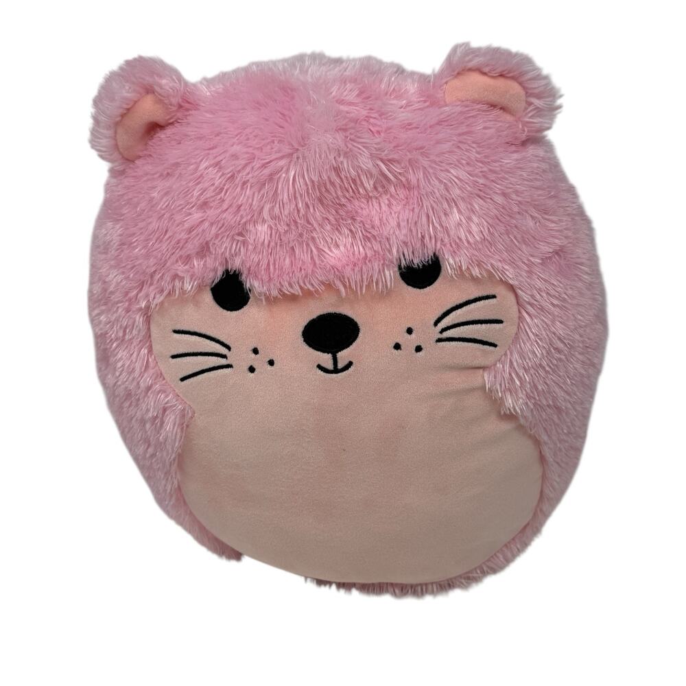 Squishmallows Kellytoy Fuzz A Mallow Pink Anu The Sea Otter 12" Plush Plushie